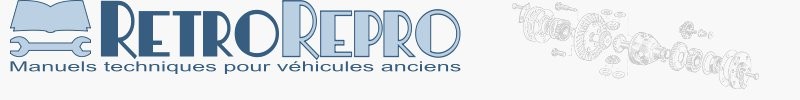 Librairie automobile, moto, tracteur, RetroRepro. Revues techniques et manuels.