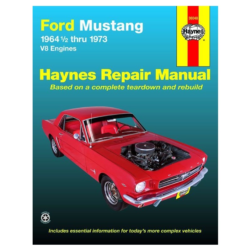 Haynes Ford Mustang V8, Mach 1, GT, Shelby, Boss (1964-73)