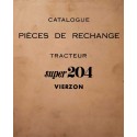 Vierzon Super 204, catalogue de pièces (eBook)