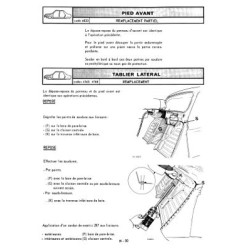 Renault 4, manuels de réparation carrosserie