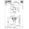 Bernard Moteurs 110, 110Ter, 610A, 810, plans d'encombrement