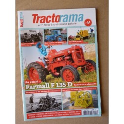 Tractorama n°44, Farmall F-135D, Kverneland, Gray, Someca 215 315 415, Chenebenoit