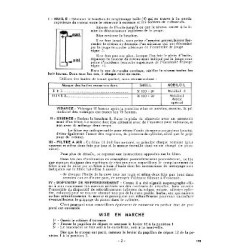 Bernard-Moteurs 110, 110 bis, 610 et 810, notice d'entretien et catalogue de pièces