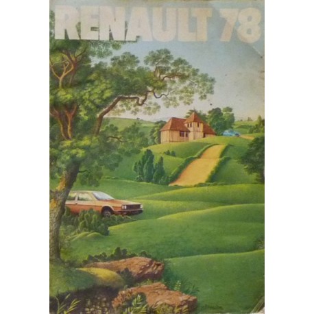 Catalogue Renault 1978