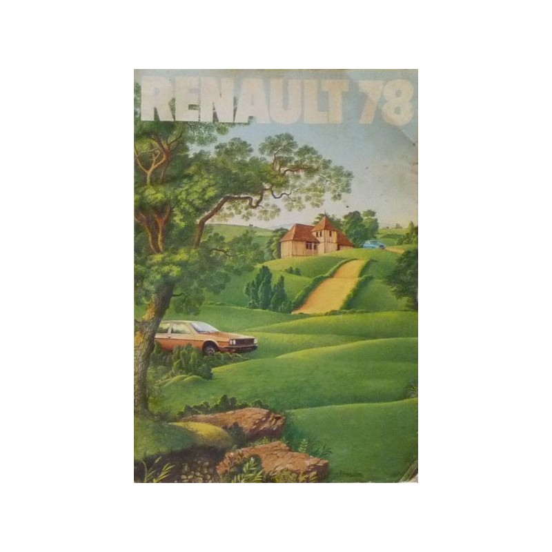 Catalogue Renault 1978