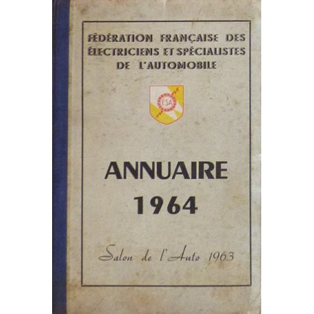 Fédération Française des Électriciens, annuaire 1964