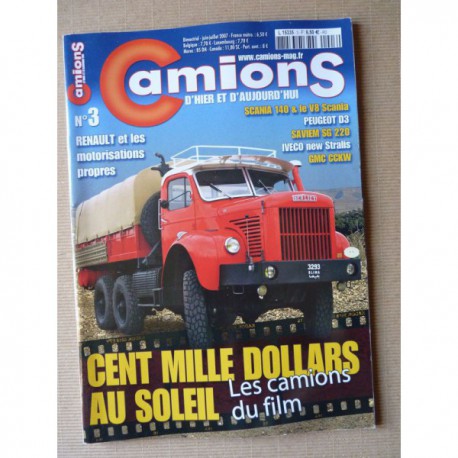 Camions d'hier n°3, Peugeot D3, Scania 140, GMC CCKW, Man-Saviem SG220, Ward-Lafrance, Musée Montrichard