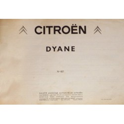 Citroën Dyane, catalogue de pièces tous modèles