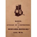Bernard-Moteurs W0, notice d\'entretien (eBook)