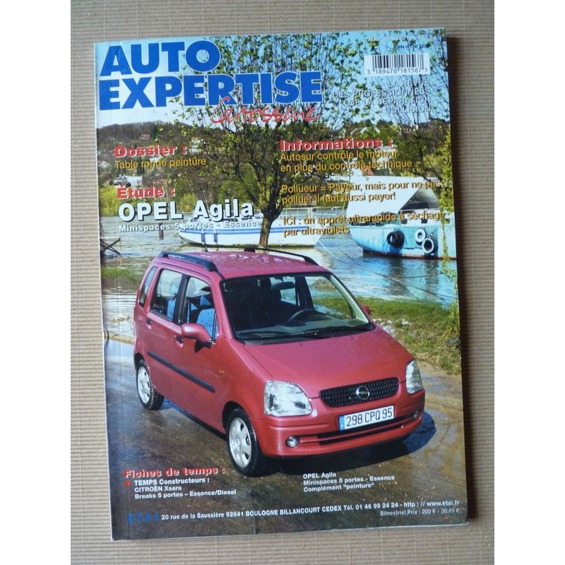 Auto Expertise Opel Agila A