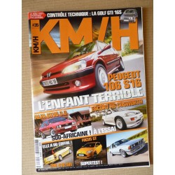 KM/H n°35, Peugeot 106 S16,...