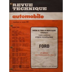 Temps de réparation Ford années 70 et 80 (3ème édition)