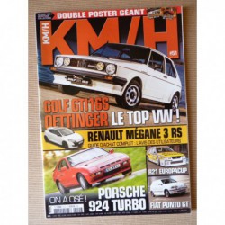 KM/H n°51, BMW 3.0 CSL E9, Fiat Lancia Volumex, Volkswagen Golf GTI 16S, Mercedes C55, Fiat Punto GT, Porsche 924 944 968