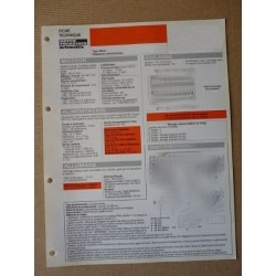 Fiche technique Ford Courrier I 1.8D, 5 et 7cv