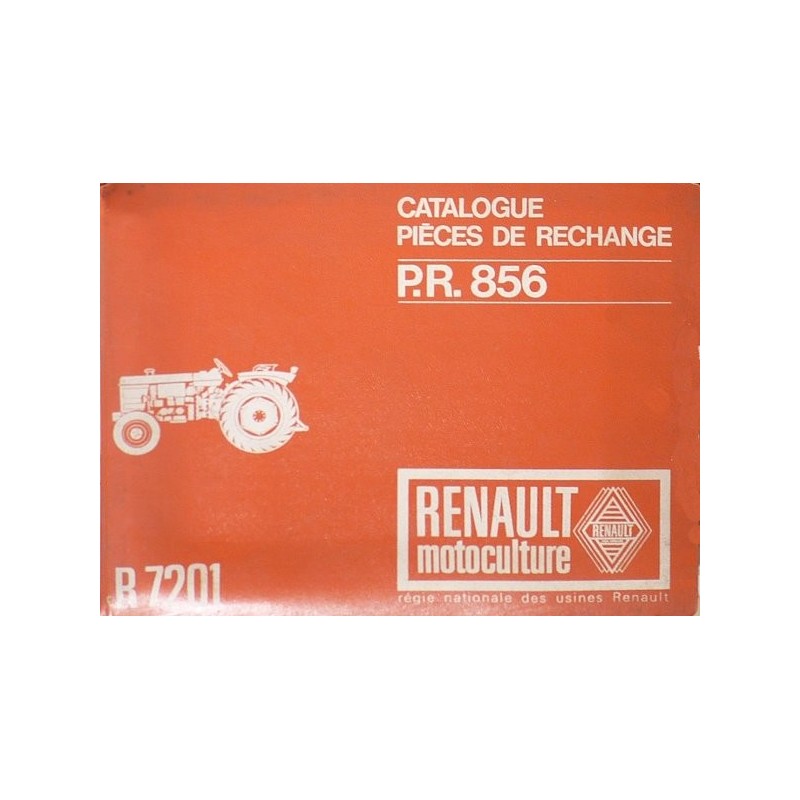 Renault Super 2D et Standart 4, catalogue de pièces