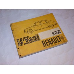 Renault 16 R1150, catalogue de pièces original