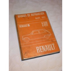 Renault 5 R1220 et R1221, manuel de réparation original