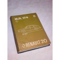 Renault 20 R1271, manuel de réparation original