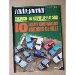 Auto-Journal n°4-70, Honda N360, Fiat 850 500, Citroën Dyane, Autobianchi A112, DAF 33, NSU Prinz 4, R4, Mini 1000, Sim'4