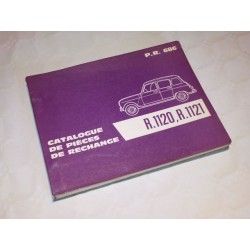 Renault 4 R1120, R1121, catalogue de pièces original