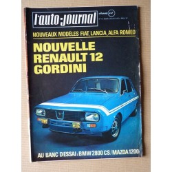 Auto-Journal n°13-70, Mazda...