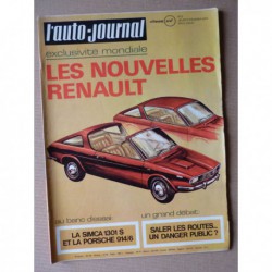 Auto-Journal n°3-71, Simca 1301 Spécial, Porsche 914/6, Rallye Monte Carlo Alpine-Renault, Digue 440 CBS