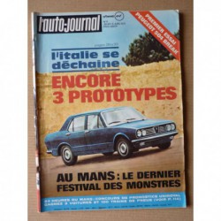 Auto-Journal n°11-71, Alfa Romeo 1750, Peugeot 504 break, Jeepneys, Lama 240, Airstream, Suzuki T250II