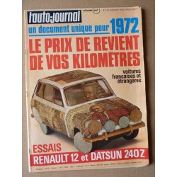 Auto-Journal n°1-72, Datsun...
