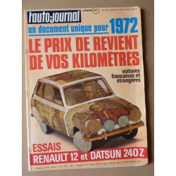 Auto-Journal n°1-72, Datsun...