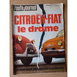 Auto-Journal n°22-72, Mercedes 280SE w116, Peugeot 304S, Citroën GS 1222, Simca 1100S, Renault 12TS, BMW 507, MC Beaumont