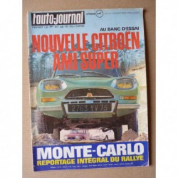 Auto-Journal n°2-73, Porsche 914 2L, Citroën Ami Super, De Reu Casablanca S, JC Andruet, Claude Beziau