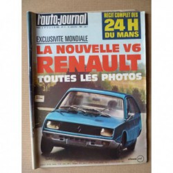 Auto-Journal n°11-73, Peugeot 504L, Monica, Triumph Dolomite Sprint, Honda Civic, Renault 17TS, TR6, Alfa-Romeo Spider