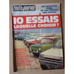 Auto-Journal n°12-73, Peugeot 104, 504TI, 304S, Renault 5TL 12TS 16TSA, Citroën GS1220 D Super 5, Simca 1000 Rallye 1