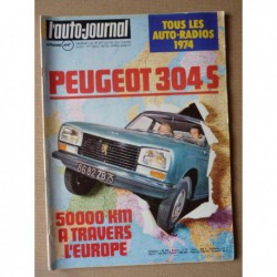 Auto-Journal n°21-73, Lancia Beta 1600, Peugeot 304S, Canam 1973, Volvo 144 et Digue 440GS