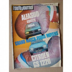 Auto-Journal n°22-73, Mercedes 240D w115, Alfa Alfasud, Citroën GS 1220, Ferrari 250GT, Gruau 360 CL, Tour de Corse 1973