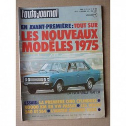 Auto-Journal n°16-74, Volkswagen Passat B1, Austin Allegro 1300, Volvo 244 264, Mercedes 240D w115, Dakota 440 SL
