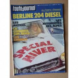 Auto-Journal n°20-74, Peugeot 204 Diesel, Renault Alpine Elf, Renault 17 rallye