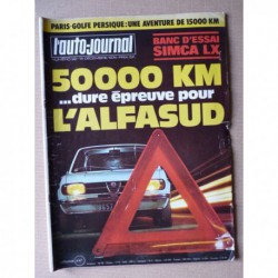 Auto-Journal n°22-74, Simca 1100 LX, Alfa Romeo Alfasud, Renault 5 Gordini, Fiat Campagnola, Marland, Gruau 370