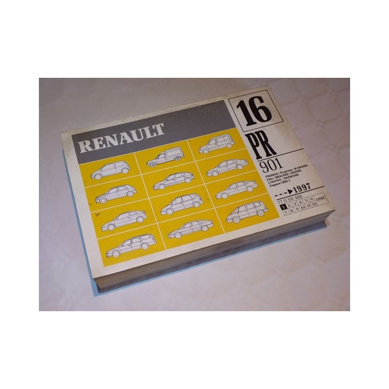 Renault, catalogue de pièces gamme 1997 et avant Renault, catalogue de pièces gamme 1997 et avant