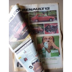 Auto-Journal n°488, Peugeot 504 GT Autobleu, Citroën DS21 ie, D Spécial, Autobianchi A111, Renault 12, Ferrari 312