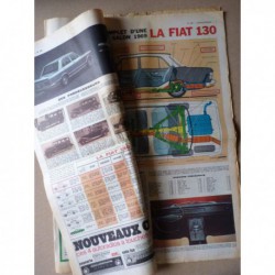 Auto-Journal n°489, Fiat 130, Simca 1100 GLS, Tour Auto 1969