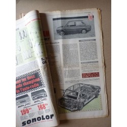 Auto-Journal n°433, Lotus Europa, Sunbeam Imp-Sport, Fiat 124, Grand Prix de Rouen et ACF 1967