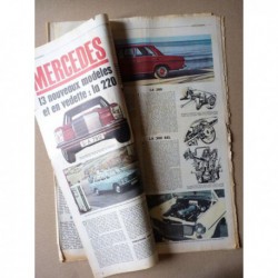 Auto-Journal n°446, DAF 33, Mercedes 1968, Alfa Romeo 1750, Ford Escort mk1, ACF 1906, Matra 3L V12