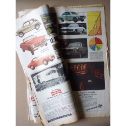 Auto-Journal n°450, Ford Escort 1100, Plymouth Valiant Signet, Vauxhall Viva GT et Brabham, Renault 16TS, Mercedes 300SEL V8