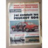 Auto-Journal n°461, Triumph TR5, Peugeot 504 berlines, gamme 1969, Exposition 1898