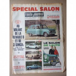Auto-Journal n°462, Simca 1501 et 1100 automatiques, Renault 6, guide de l'acheteur