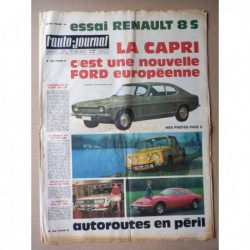 Auto-Journal n°467, Opel GT 1900, Renault 8S, Mercedes 250 Coupé w114