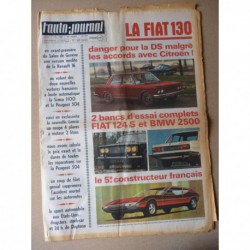 Auto-Journal n°473, BMW 2500 E3, Fiat 124S, Fiat 130, Peugeot 504