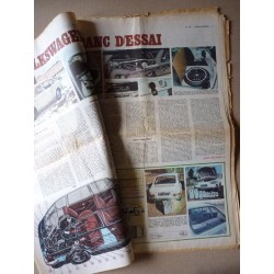 Auto-Journal n°474, Volkswagen 411, Ford Capri 1300 à 2300 mk1, Citroën Ami 8, Lancia Flavia 2000