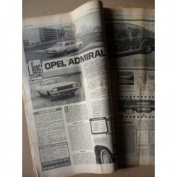 Auto-Journal n°371, Opel Admiral A, Moskwitch 408, Paris-Moscou en 4L